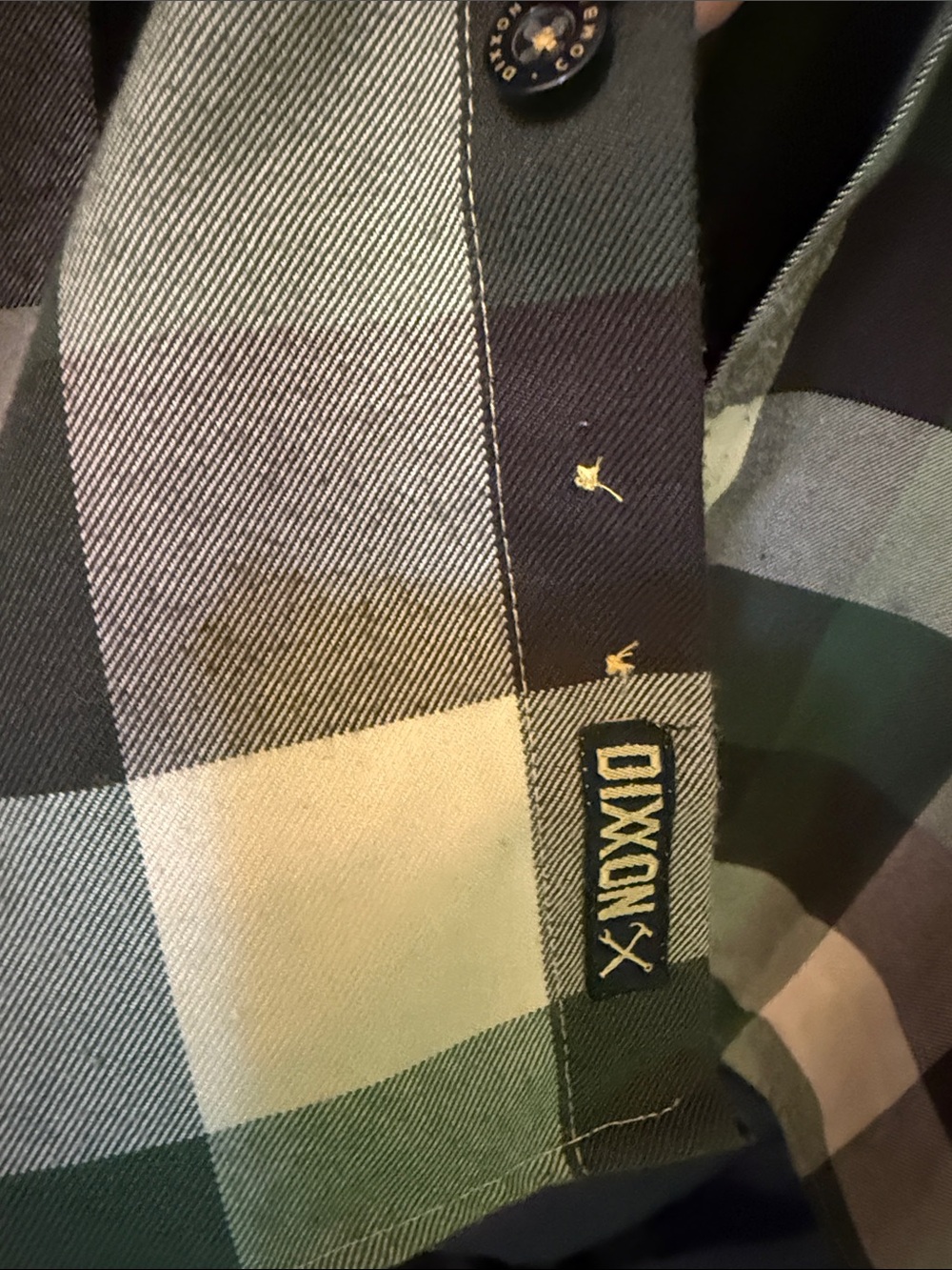 DIXXON Green Brown Black Plaid Button-Down Shirt - Picture 6 of 8